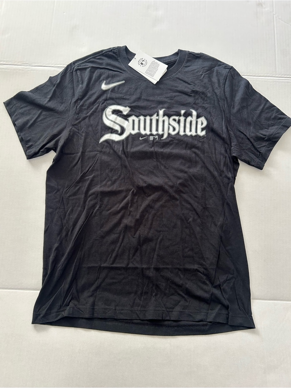 Nike Men's Black 'Southside' Graphic Short-Sleeve Tee